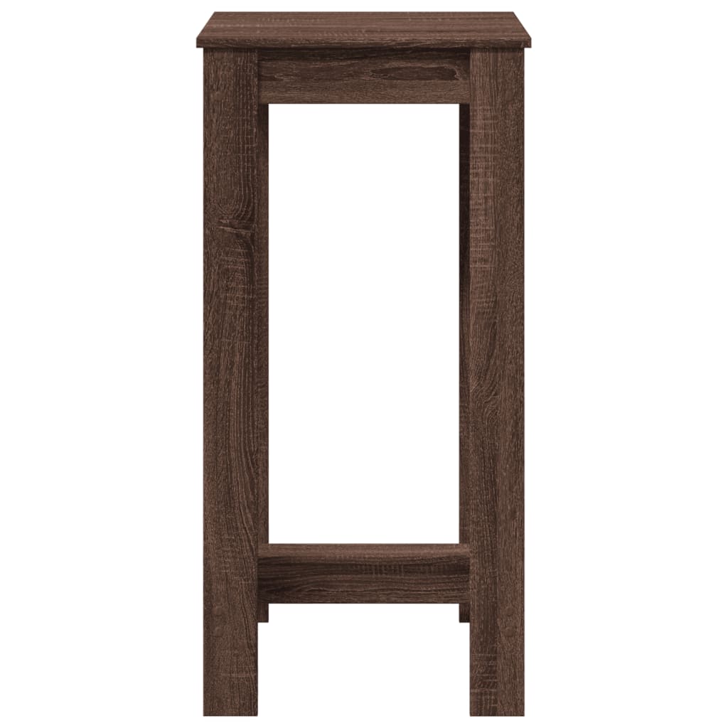 Mesa de bar 51x50x103,5 cm derivados madeira carvalho castanho