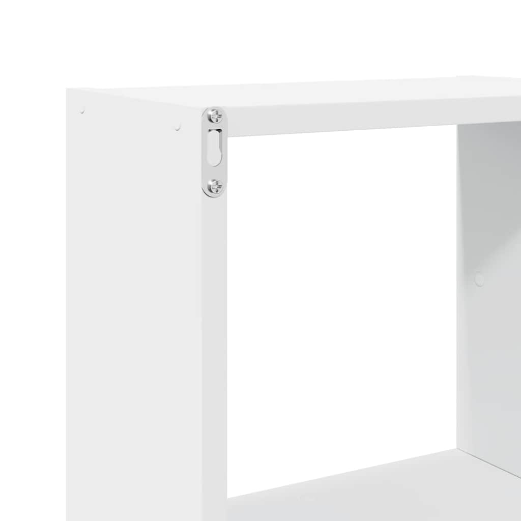 Armário de parede 78x18x71 cm derivados de madeira branco