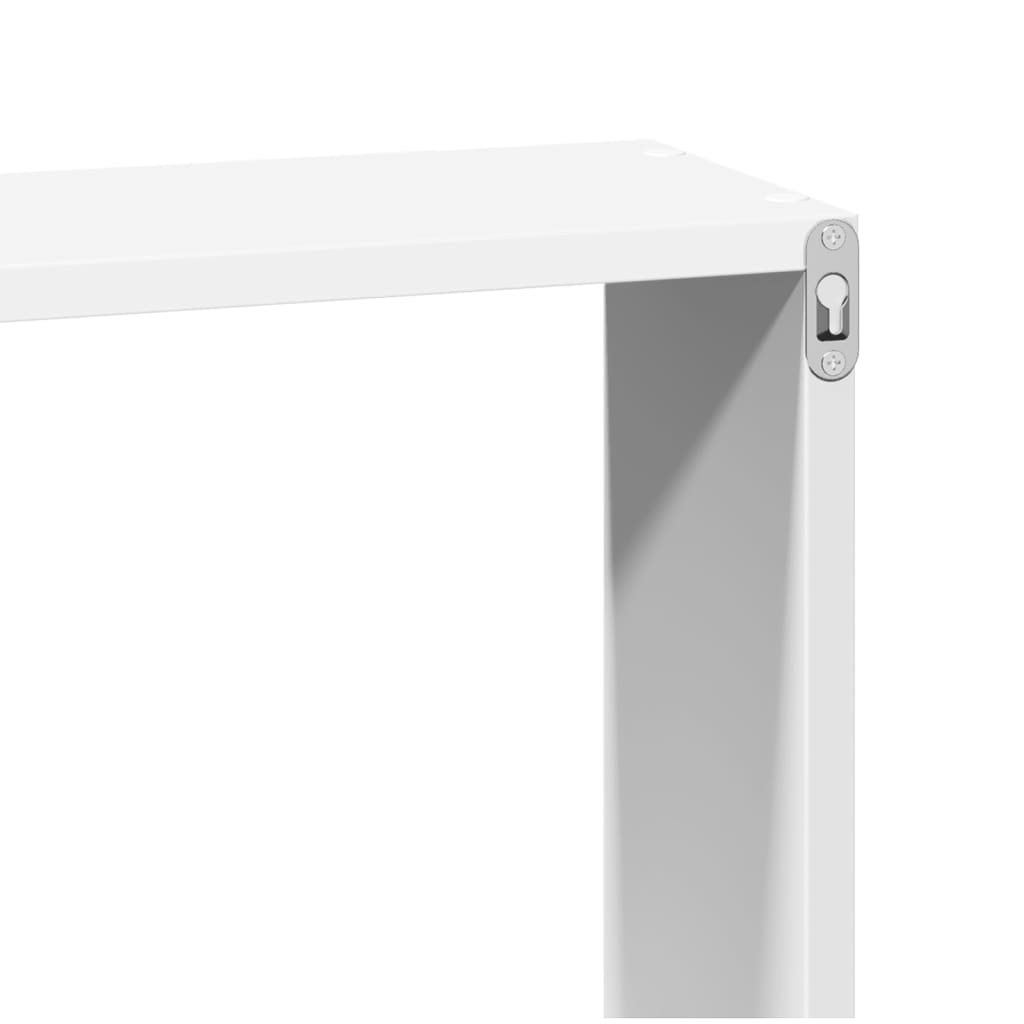 Armário parede 60x16x30 cm derivados de madeira branco
