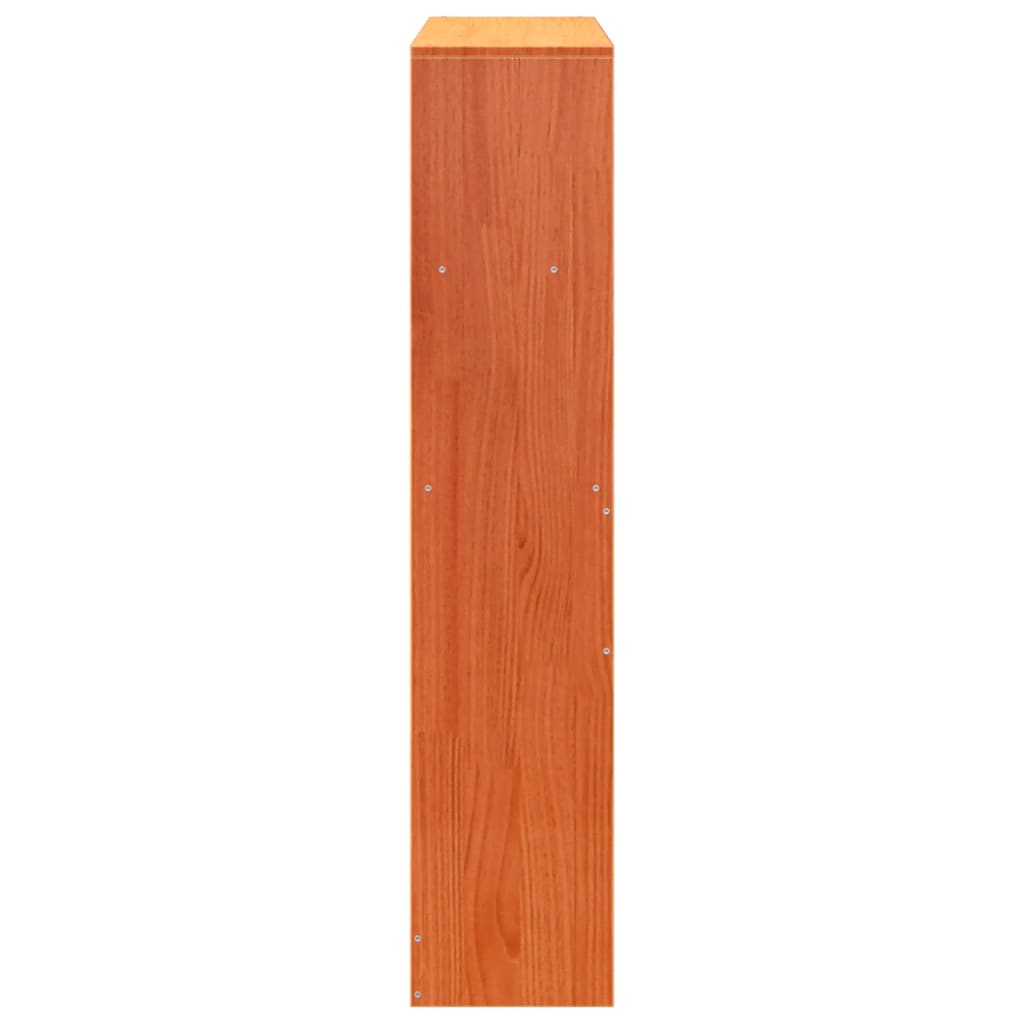 Cabeceira com arrumação 90 cm pinho maciço castanho-mel
