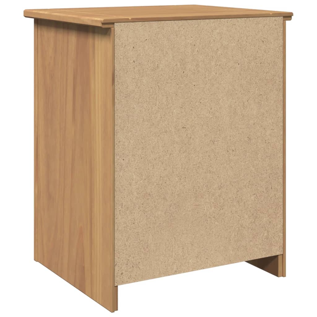 Mesa de cabeceira Panama 46x40x57 cm madeira de pinho maciça