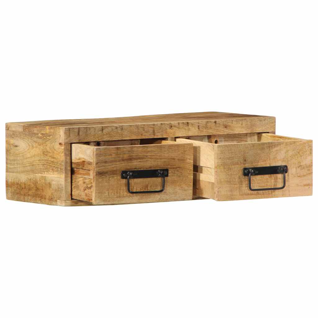 Armário de TV para parede 60x30x19 cm mangueira áspera maciça