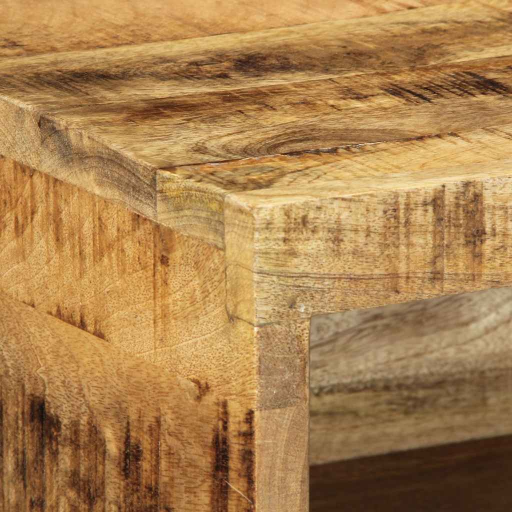 Armário de TV para parede de mangueira áspera maciça