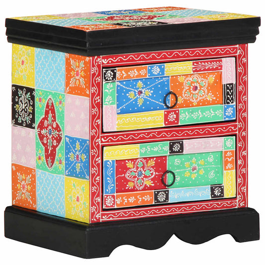 Armário de Cabeceira 2 pcs Multicolor 40 x 35 x 45 cm