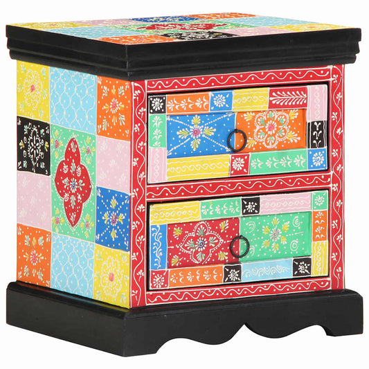 Armário de Cabeceira 2 pcs Multicolor 40 x 35 x 45 cm