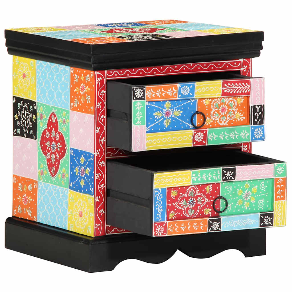 Armário de Cabeceira 2 pcs Multicolor 40 x 35 x 45 cm
