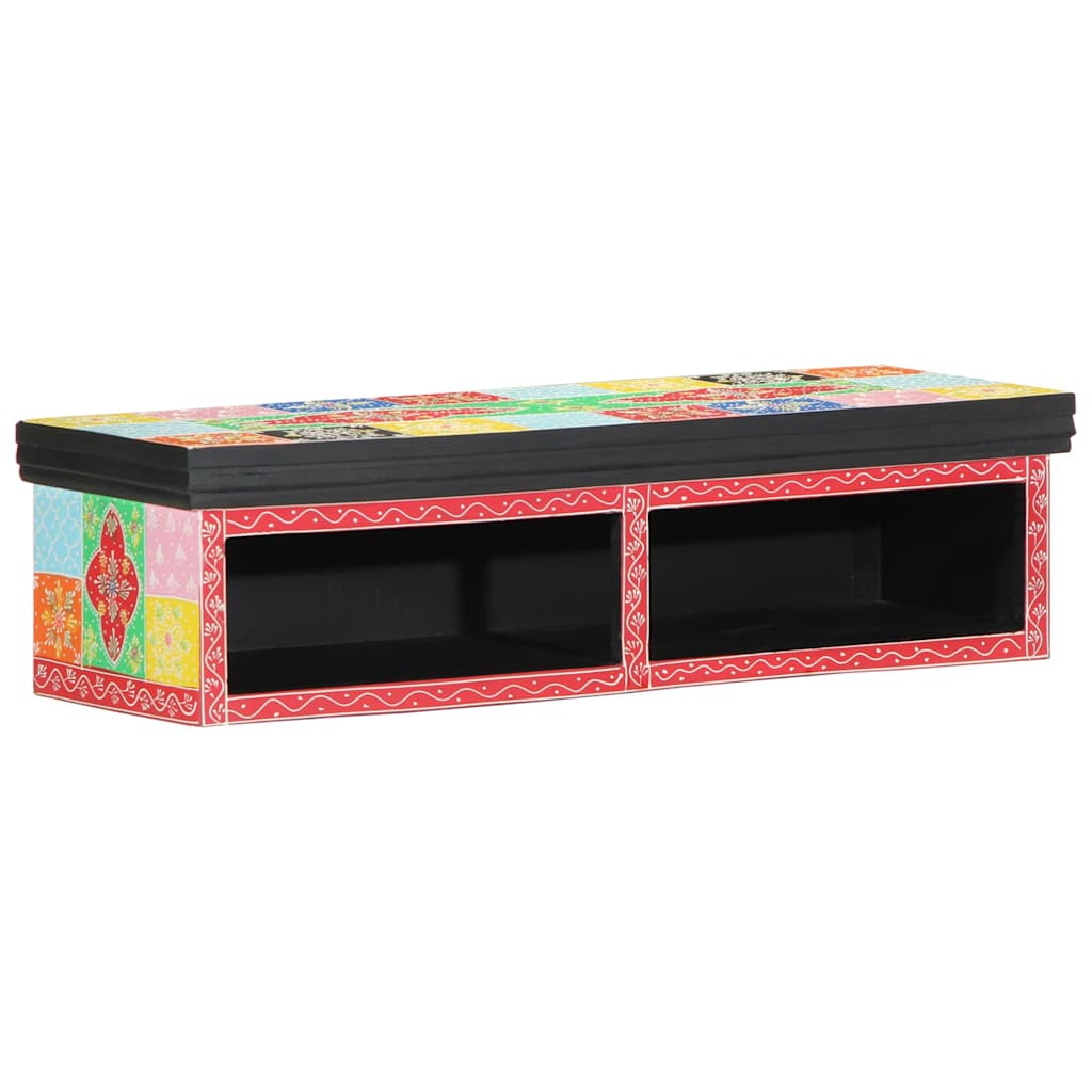 Gabinete de TV Multicolor de Madeira processada 80 x 30 x 22 cm
