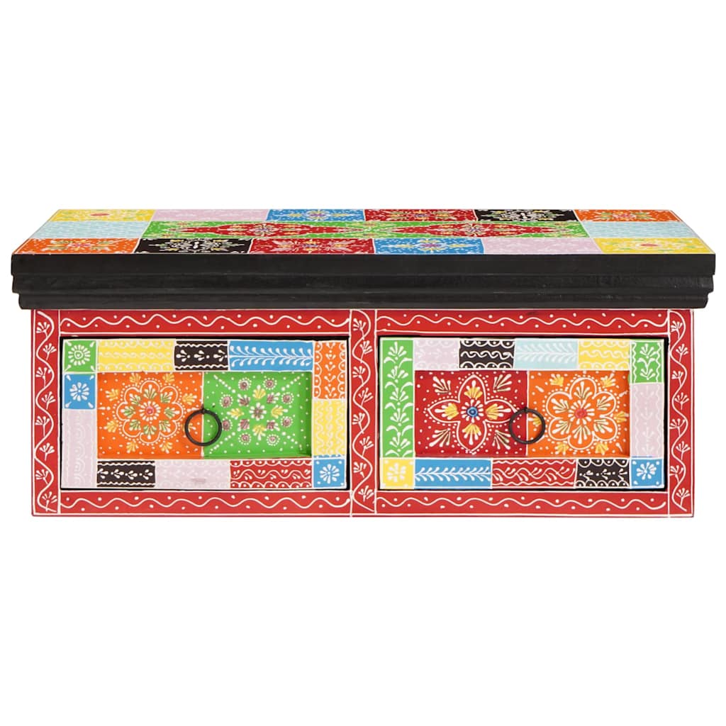 Armário de TV com gaveta Multicolor 60 x 30 x 24 cm