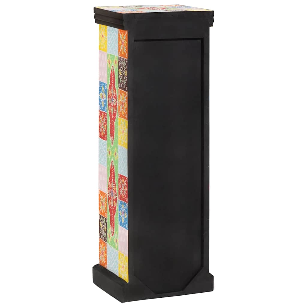 Cômoda Multicolor 30 x 30 x 90 cm Madeira de mangueira maciça