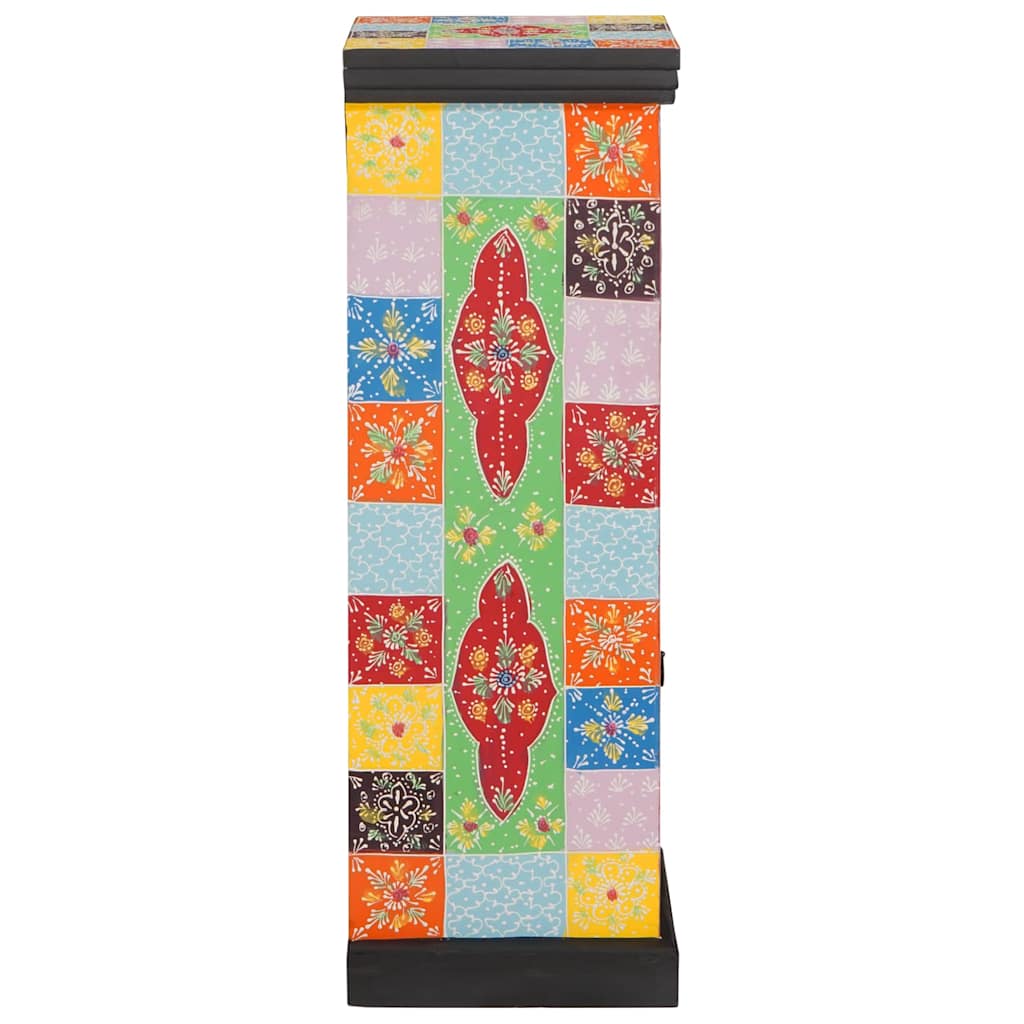 Cômoda Multicolor 30 x 30 x 90 cm Madeira de mangueira maciça