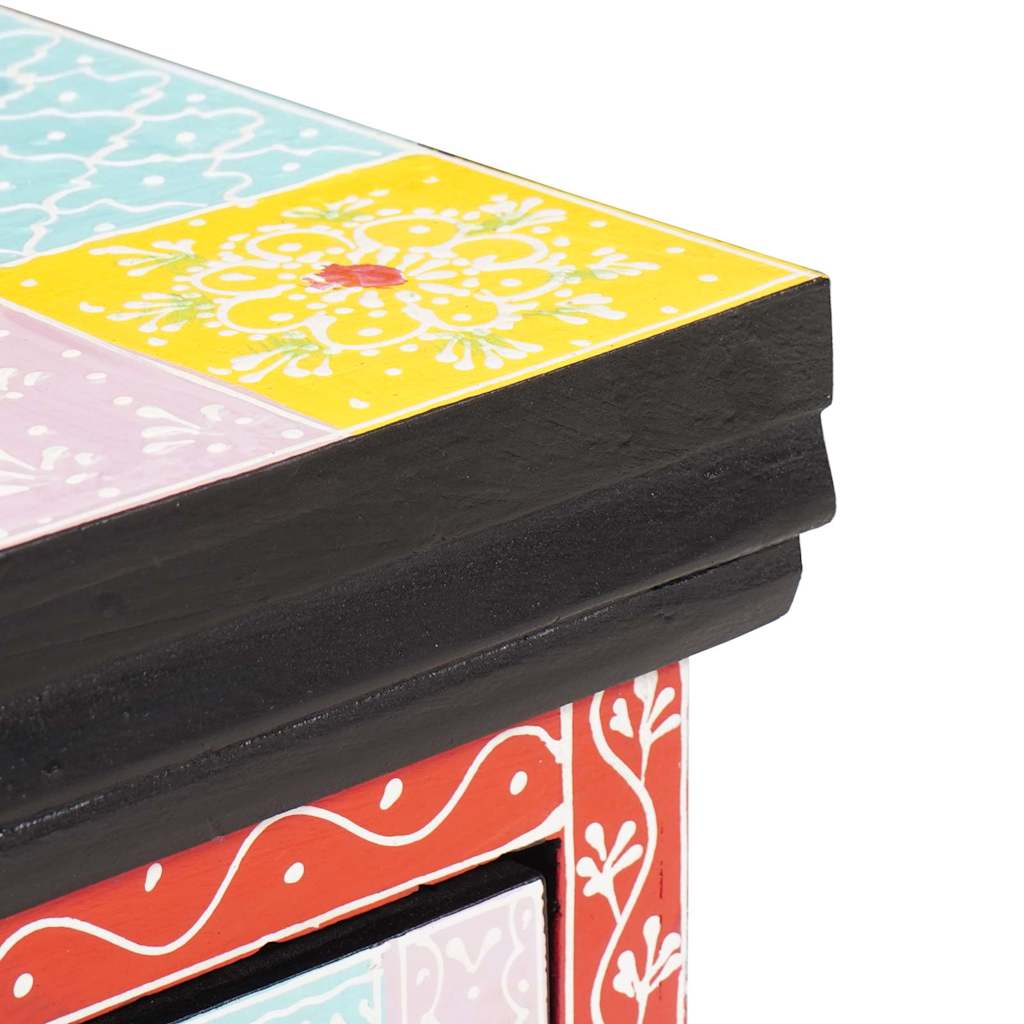 Armário de Cabeceira 2 pcs Multicolor 40 x 30 x 28 cm