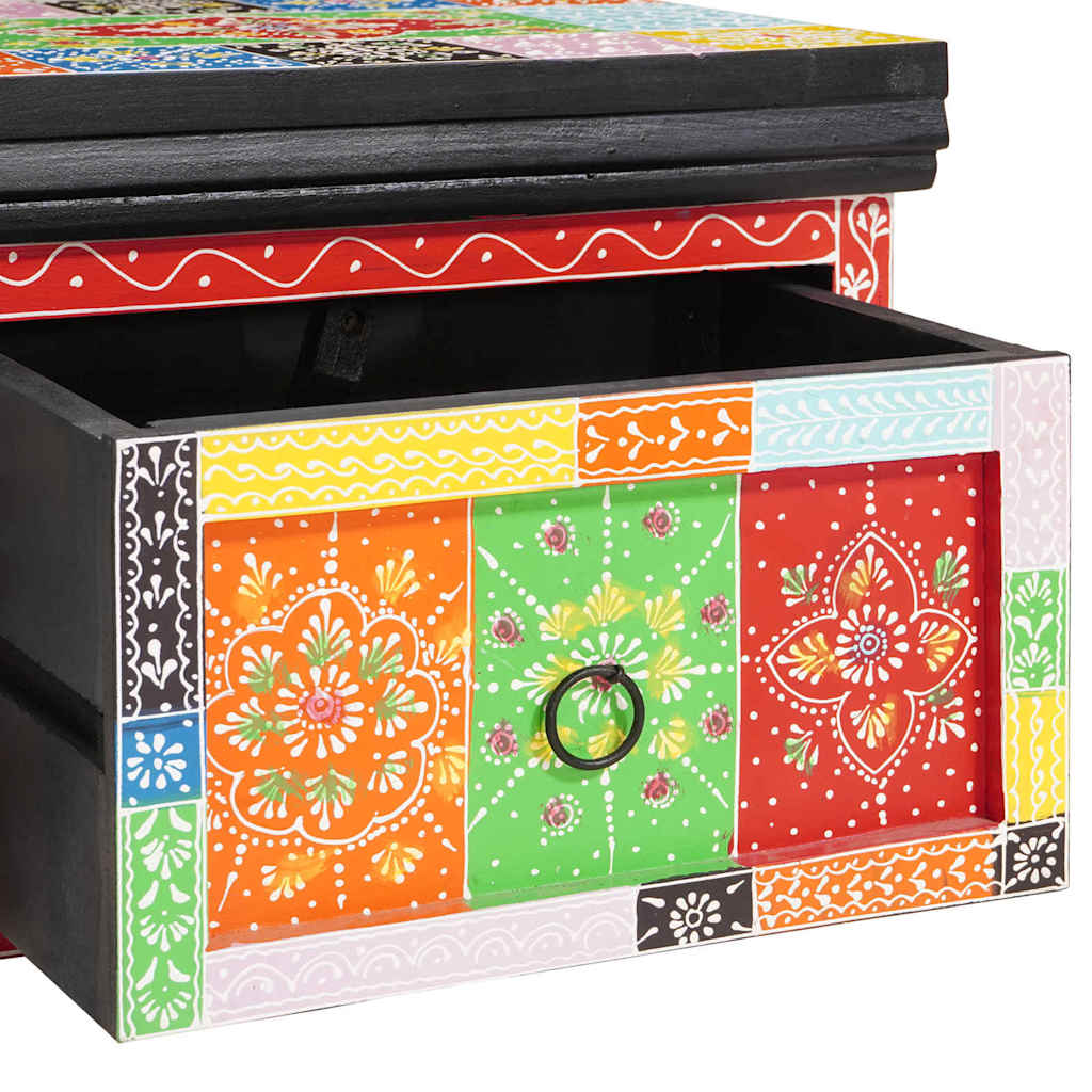 Armário de Cabeceira 2 pcs Multicolor 40 x 30 x 28 cm