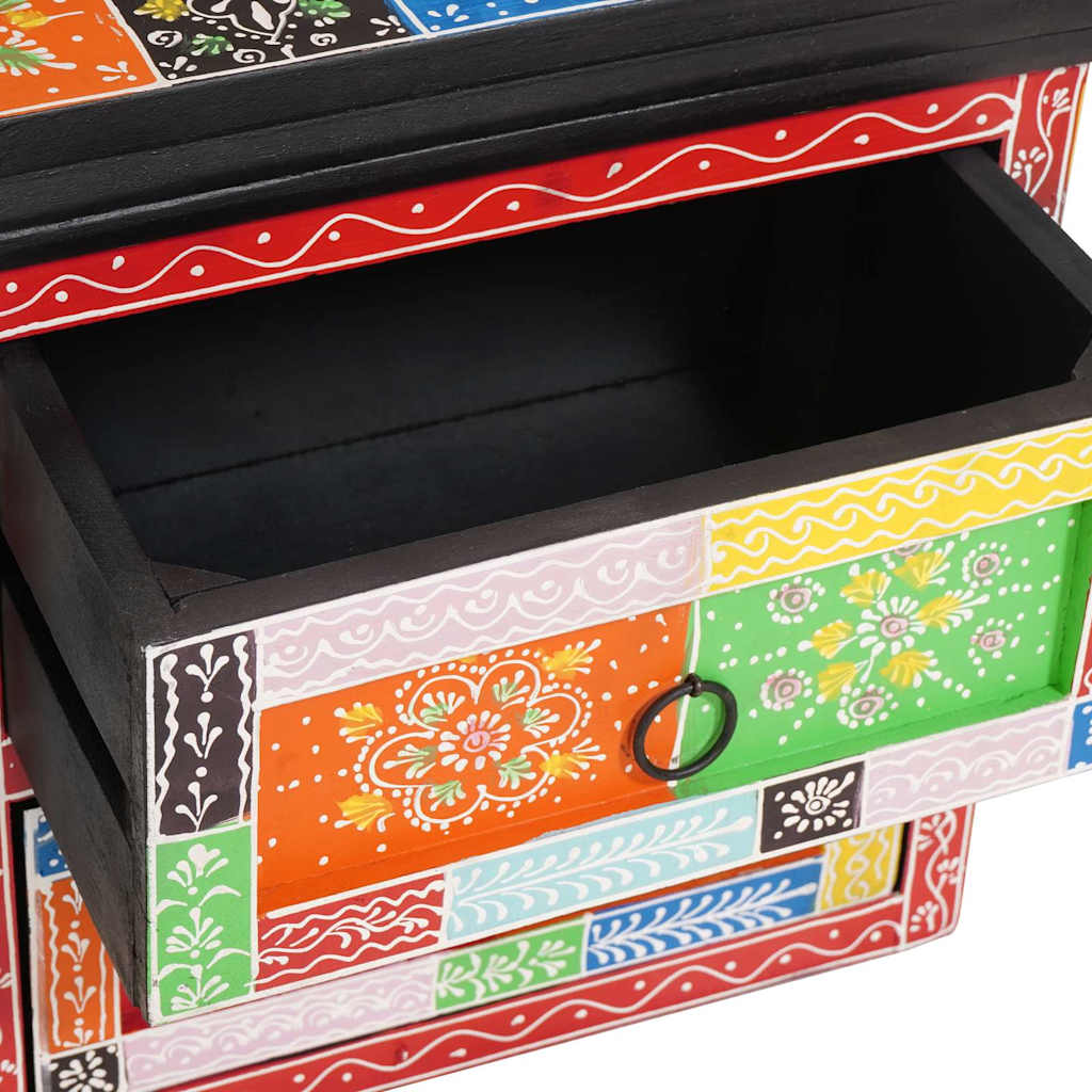 Armário de Cabeceira 2 pcs Multicolor 40 x 30 x 40 cm