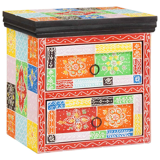 Armário de Cabeceira 2 pcs Multicolor 40 x 30 x 40 cm
