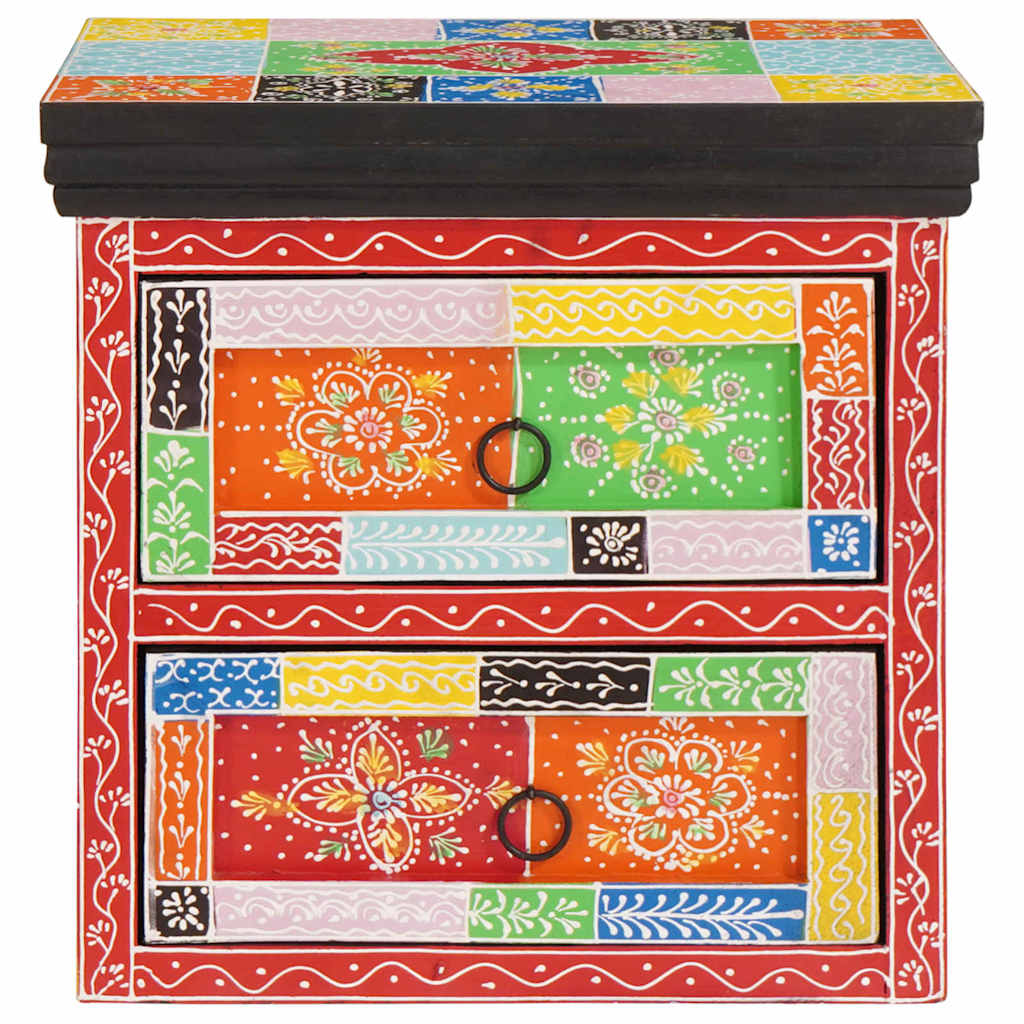 Armário de Cabeceira 2 pcs Multicolor 40 x 30 x 40 cm
