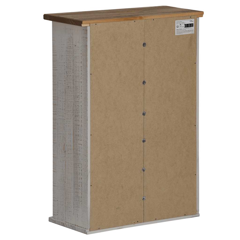 Armário suspenso HALDEN com porta de correr 49x22,5x70 cm Pinho
