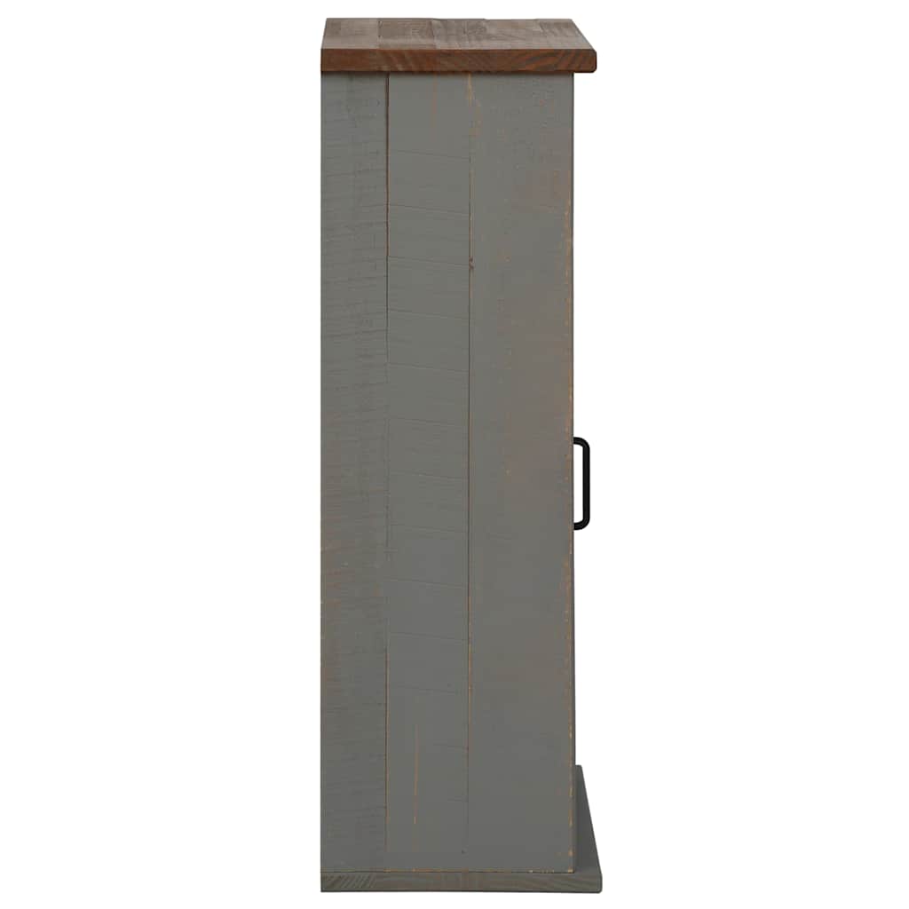 Armário suspenso HALDEN com porta de correr 49x22,5x70 cm Pinho