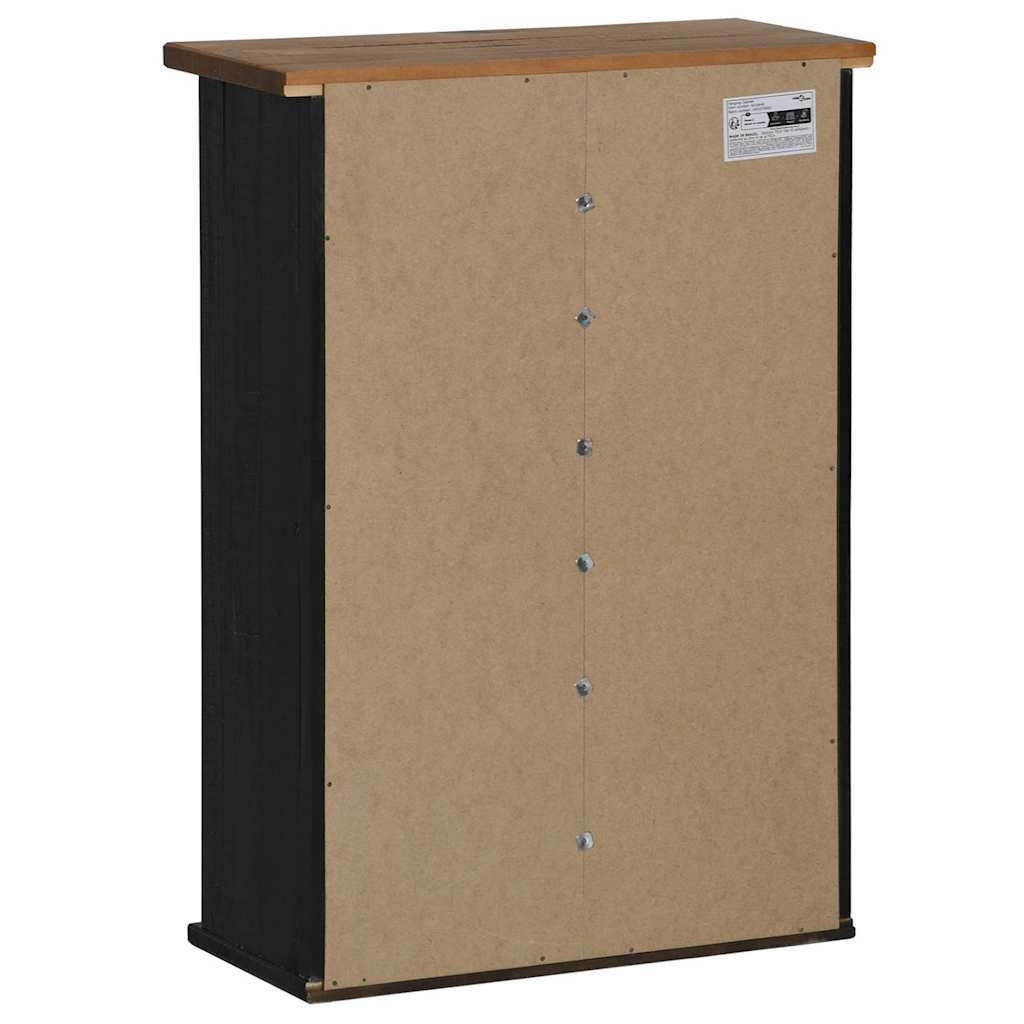 Armário suspenso HALDEN com porta de correr 49x22,5x70 cm Pinho