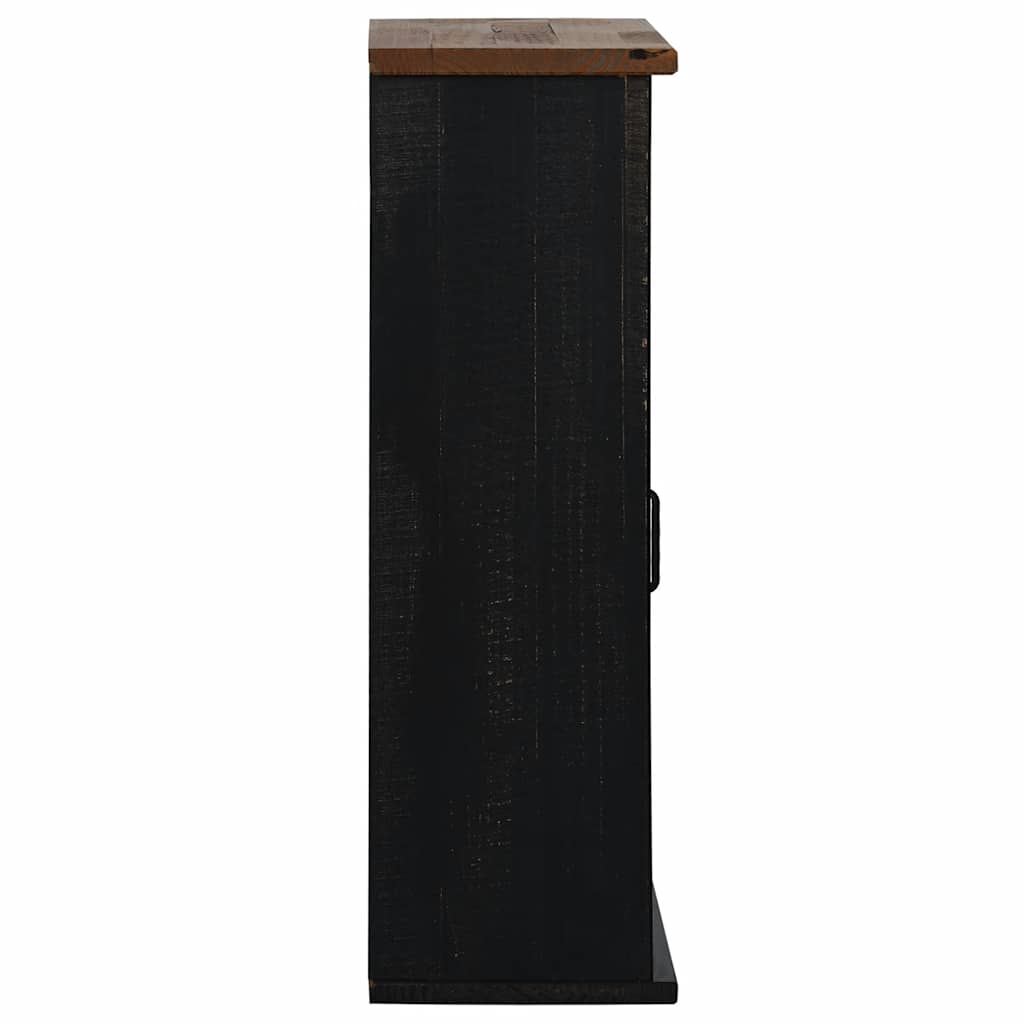 Armário suspenso HALDEN 2 portas de correr 75x22,5x70 cm Pinho