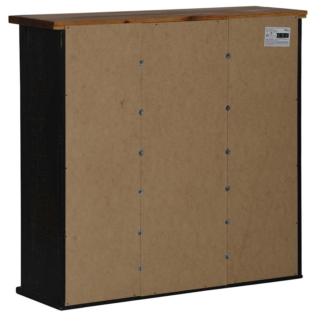 Armário suspenso HALDEN 2 portas de correr 75x22,5x70 cm Pinho