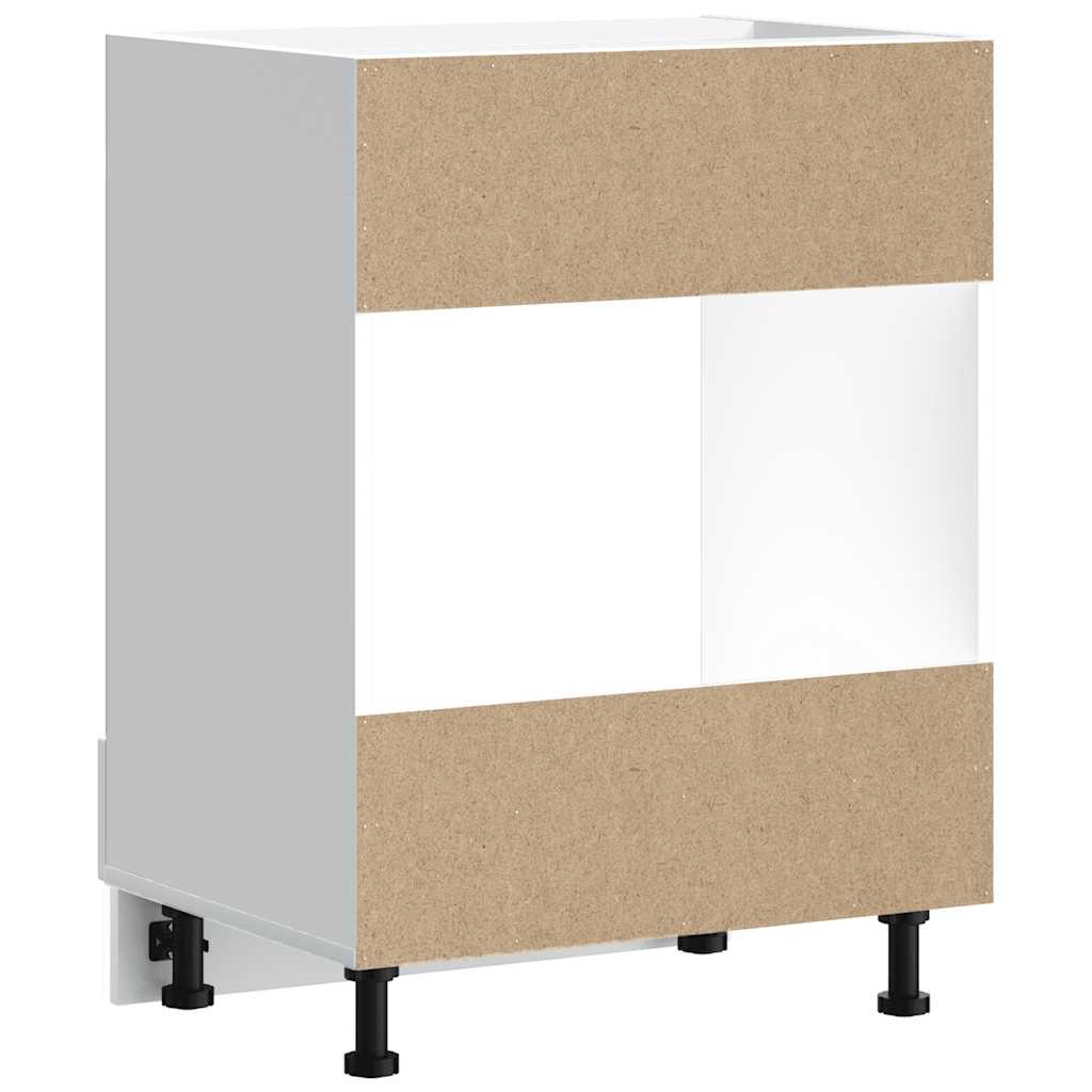 Armário forno Kalmar derivados de madeira branco brilhante