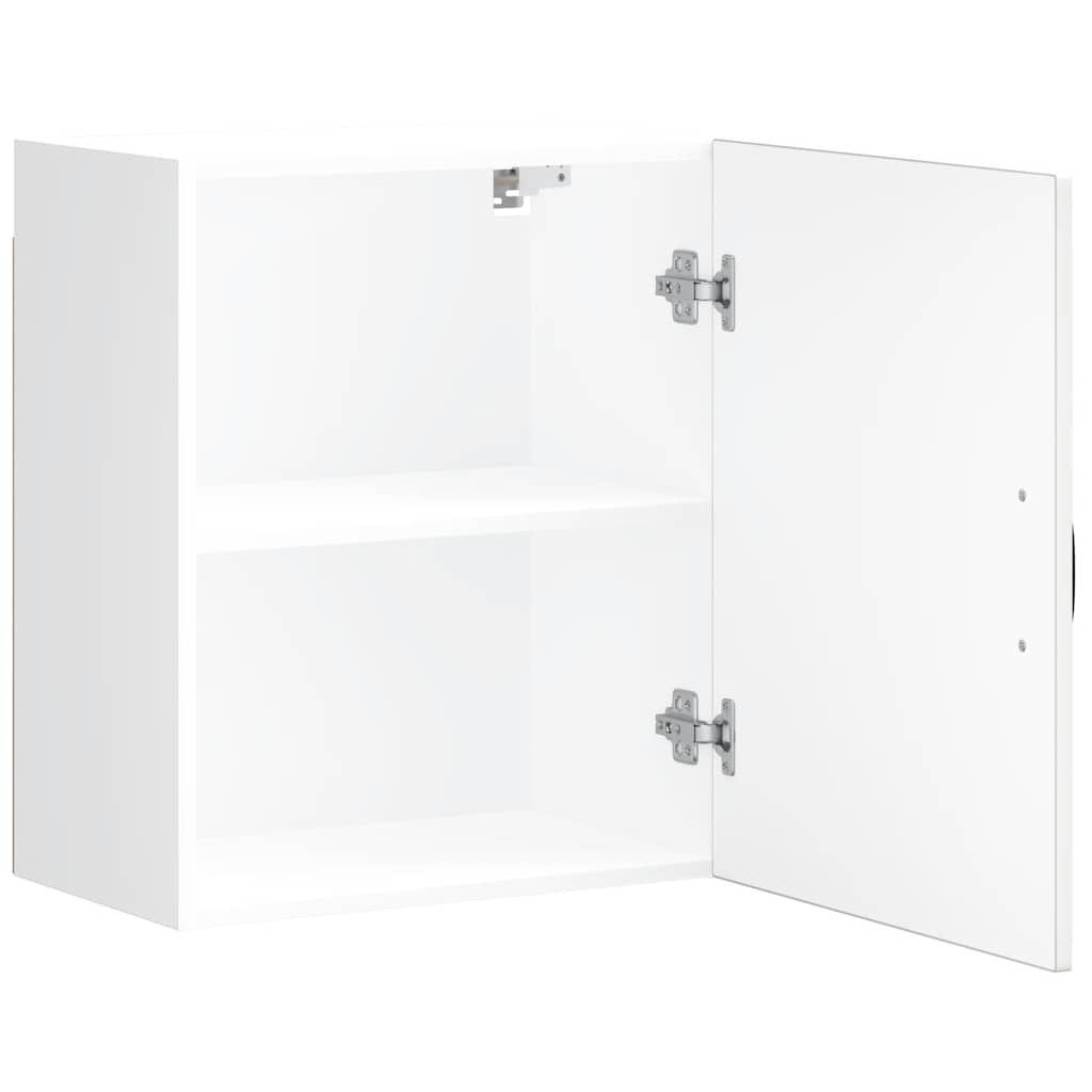 Armários de parede de cozinha 2pcs Kalmar deriv. madeira branco