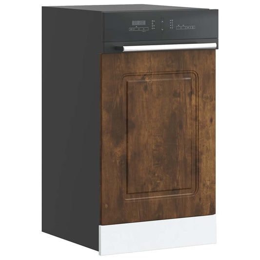 Painel máquina lavar louça Kalmar 45x1,5x67 cm carvalho fumado