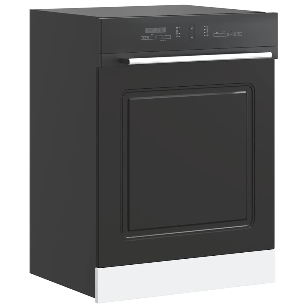 Painel máquina lavar louça Kalmar 60x1,5x67 cm preto