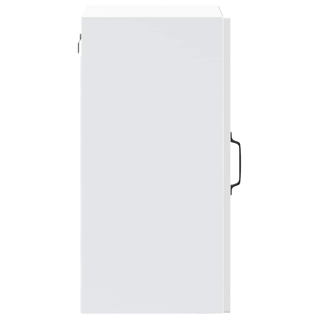 Armário de parede de cozinha porta vidro Lucca branco