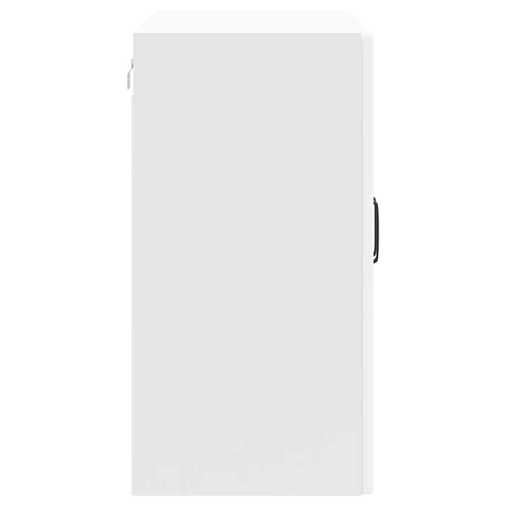 Armário de parede da cozinha Lucca derivados de madeira branco