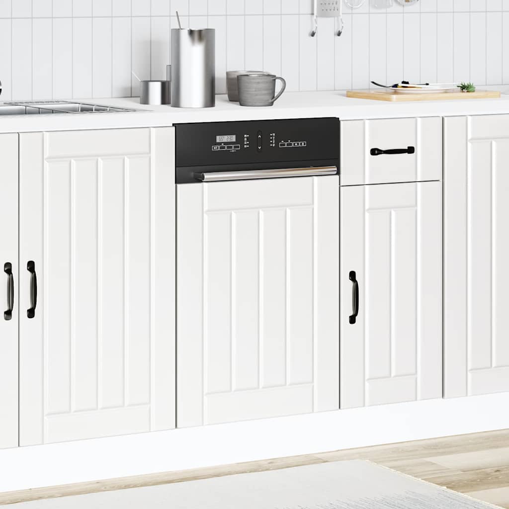 Painel máquina lavar louça Lucca branco derivados de madeira