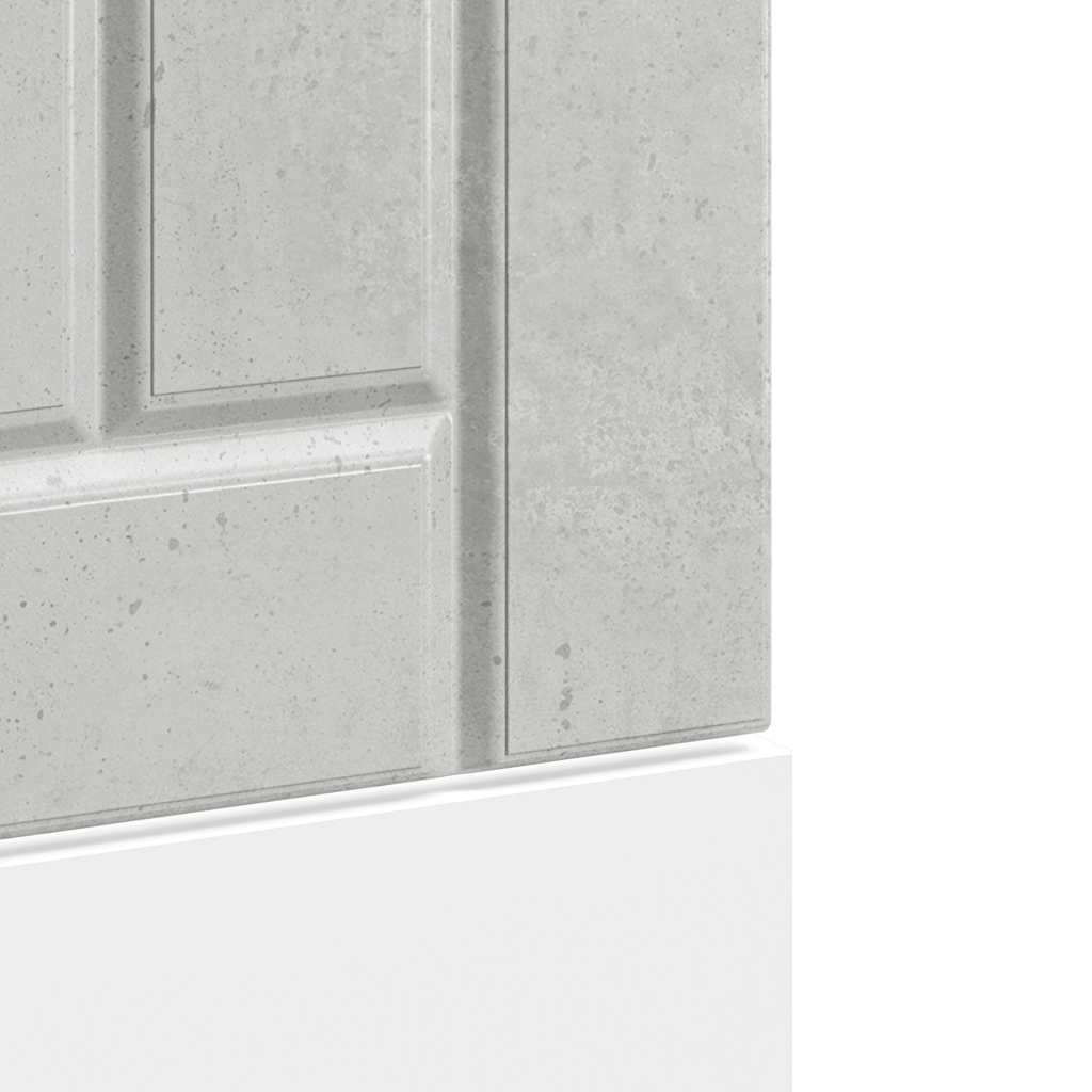 Painel máquina lavar louça Lucca deriv. madeira cinza cimento