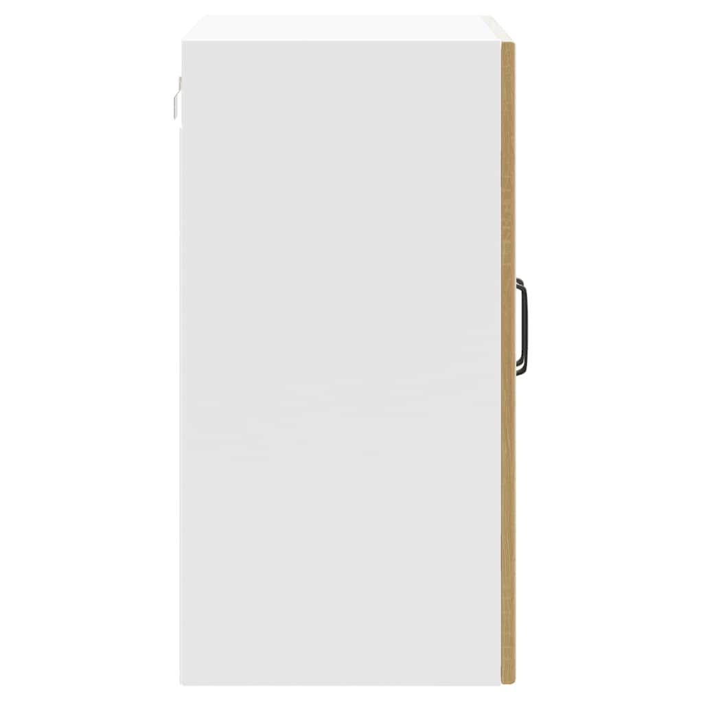 Armário de parede de cozinha porta vidro Lucca carvalho sonoma