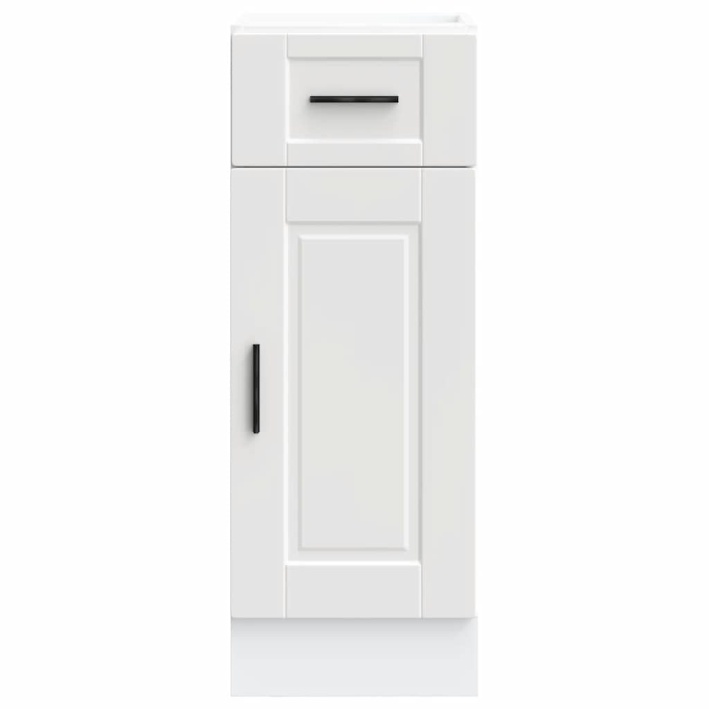 Armário base de cozinha Porto derivados de madeira branco