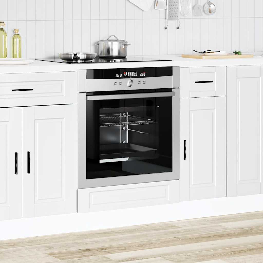 Armário forno Porto derivados de madeira branco