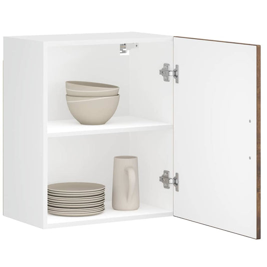 Armários parede cozinha 2 pcs Porto madeira de carvalho fumado