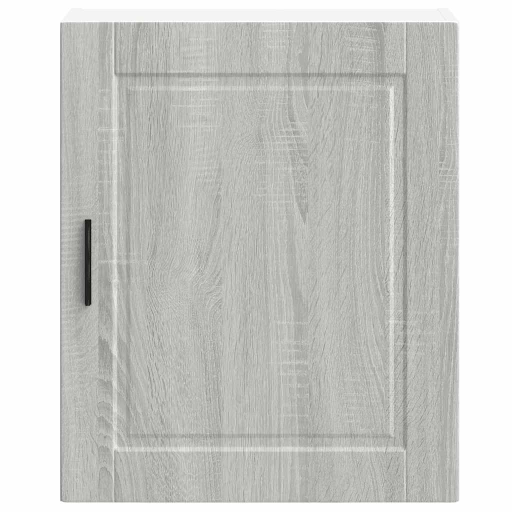 Armários parede cozinha 2 pcs Porto sonoma cinza