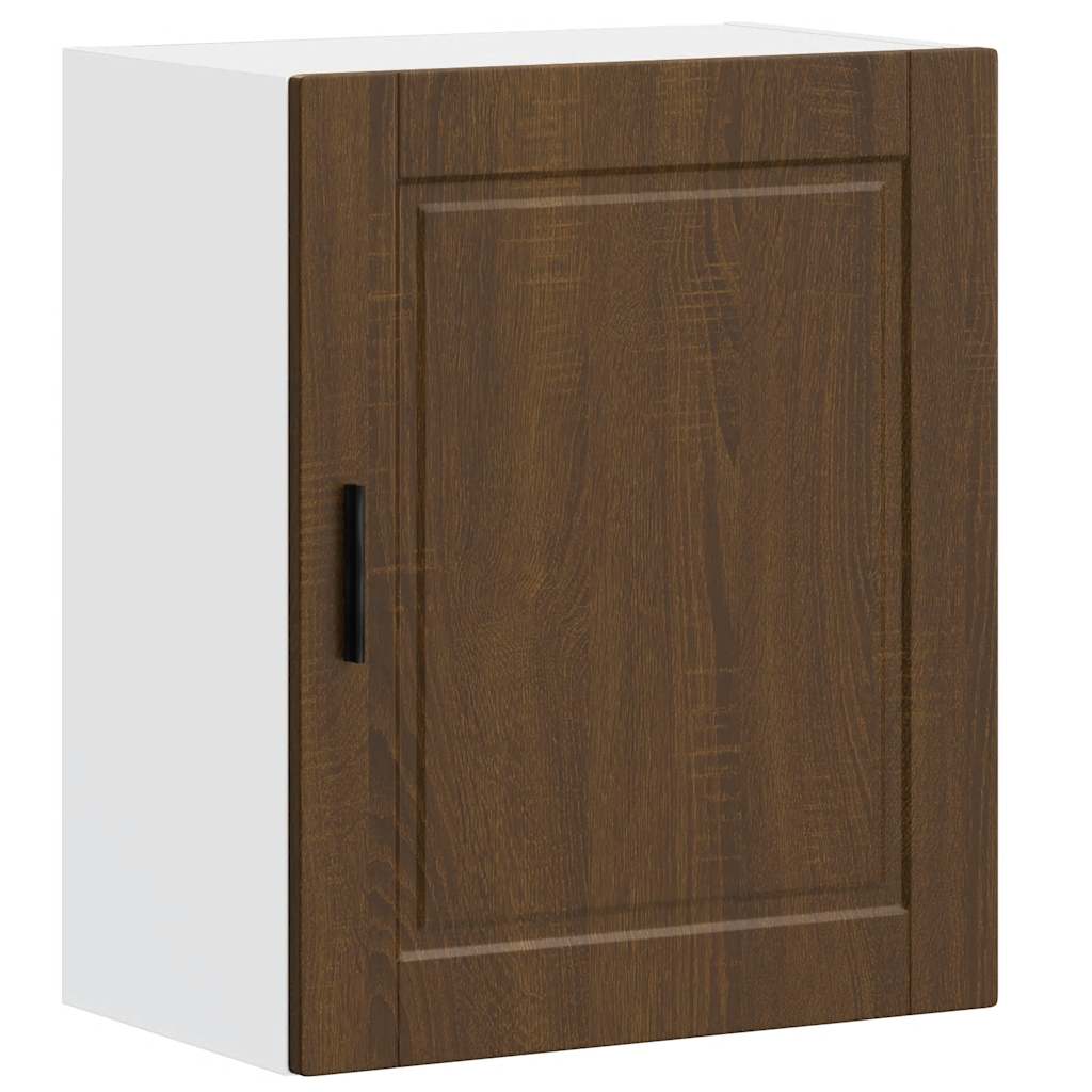 Armários parede cozinha 2 pcs Porto madeira carvalho castanho