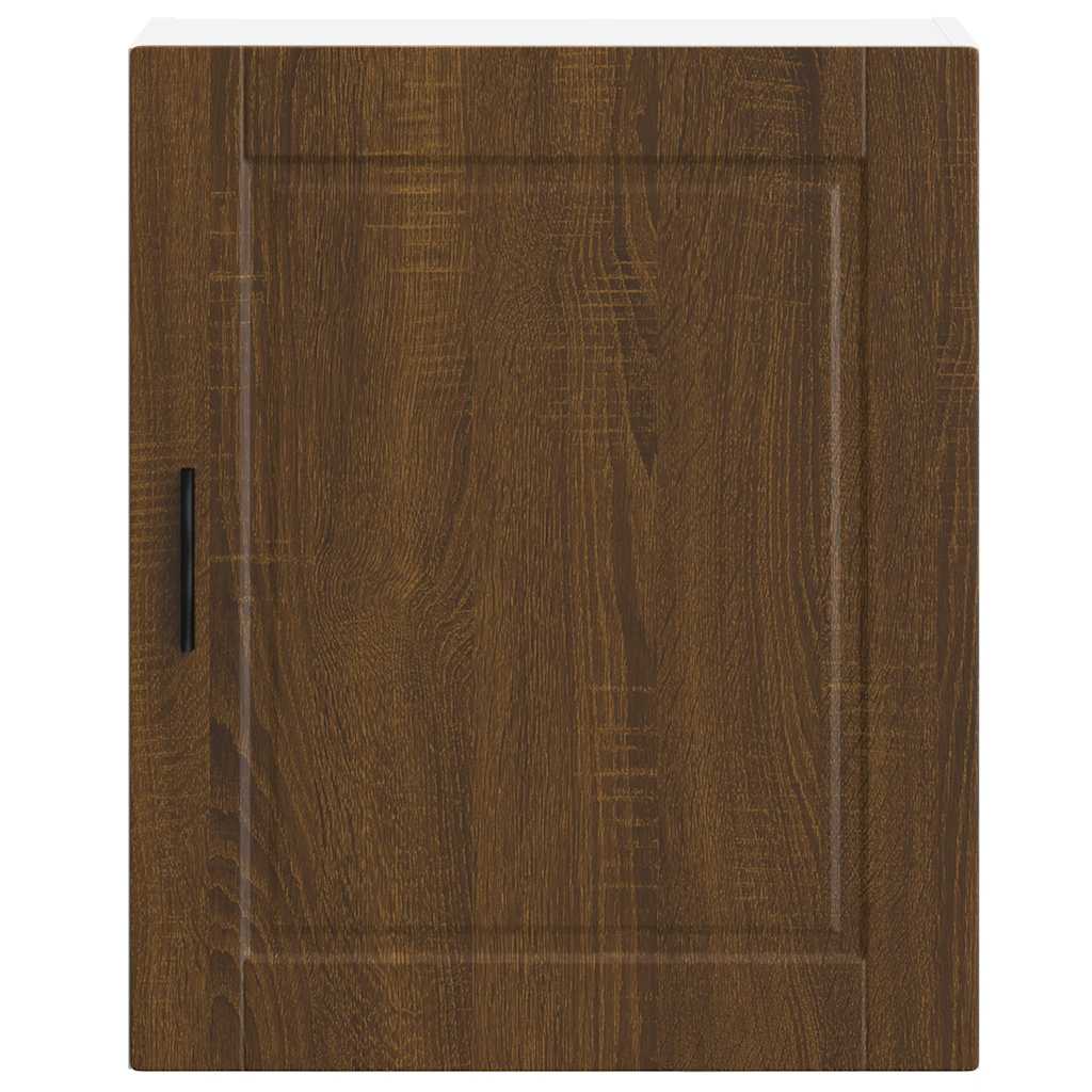 Armários parede cozinha 2 pcs Porto madeira carvalho castanho