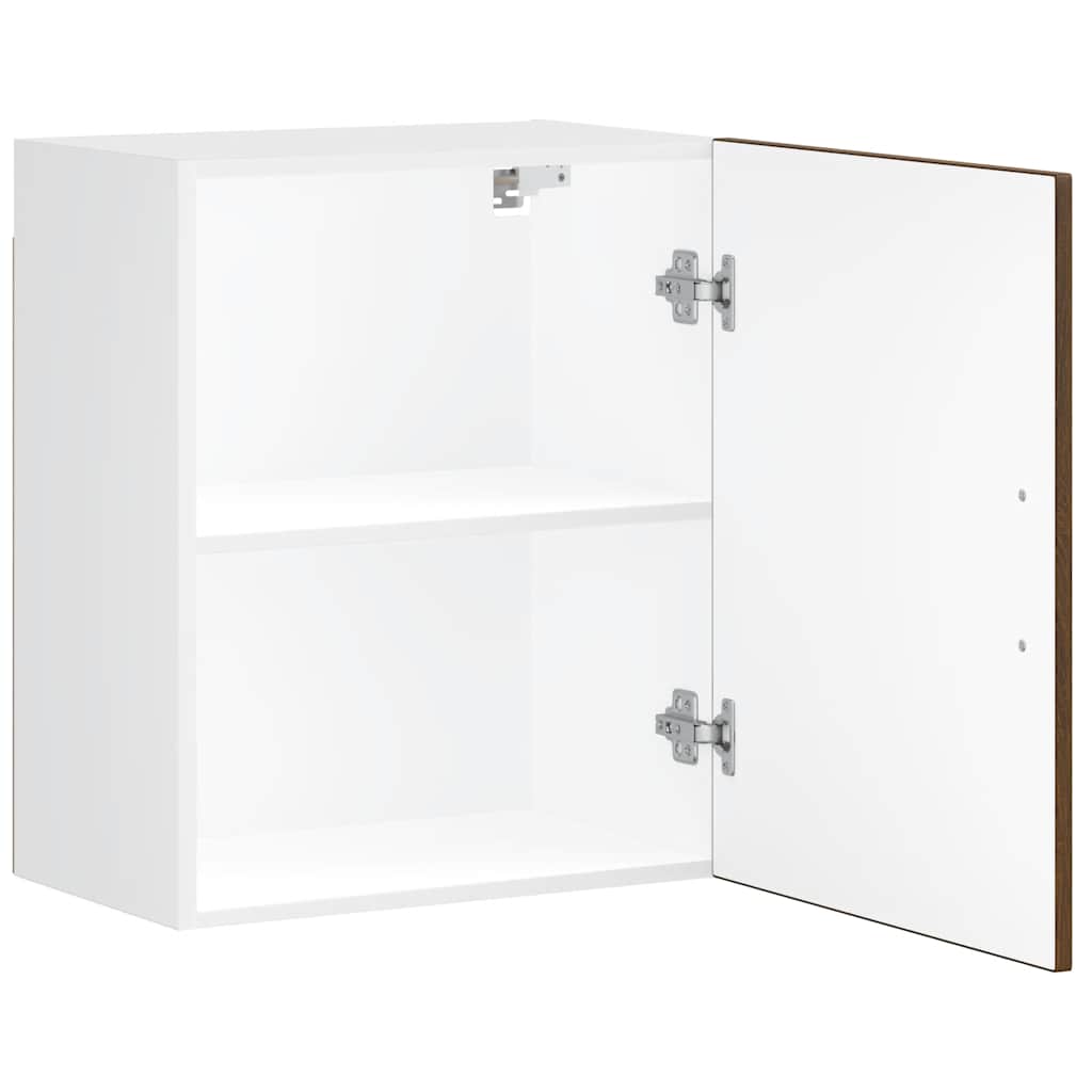 Armários parede cozinha 2 pcs Porto madeira carvalho castanho