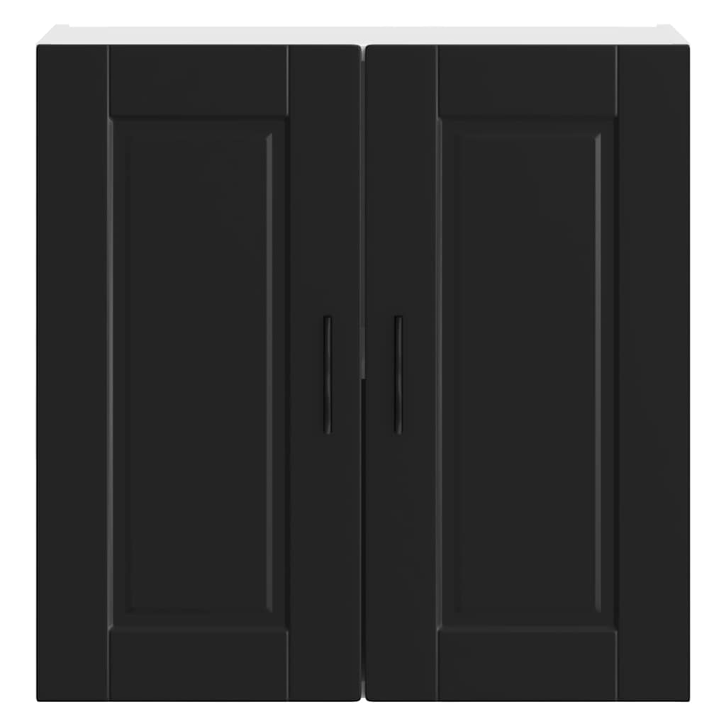 Armário de parede de cozinha Porto derivados de madeira preto