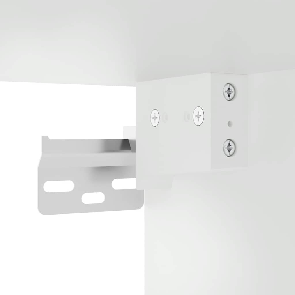 Armário de parede de cozinha com porta de vidro Porto preto