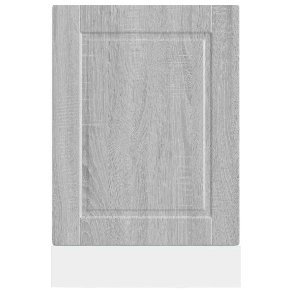 Painel máquina lavar louça Porto cinzento sonoma 45x1,5x67 cm