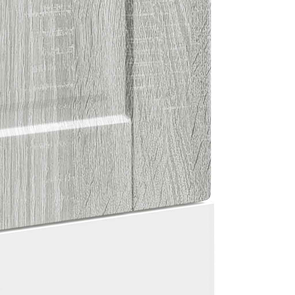 Painel máquina lavar louça Porto cinzento sonoma 45x1,5x67 cm