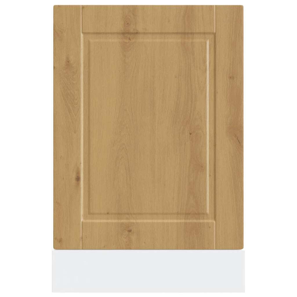 Painel máquina lavar louça Porto carvalho artesanal 45x1,5x67cm
