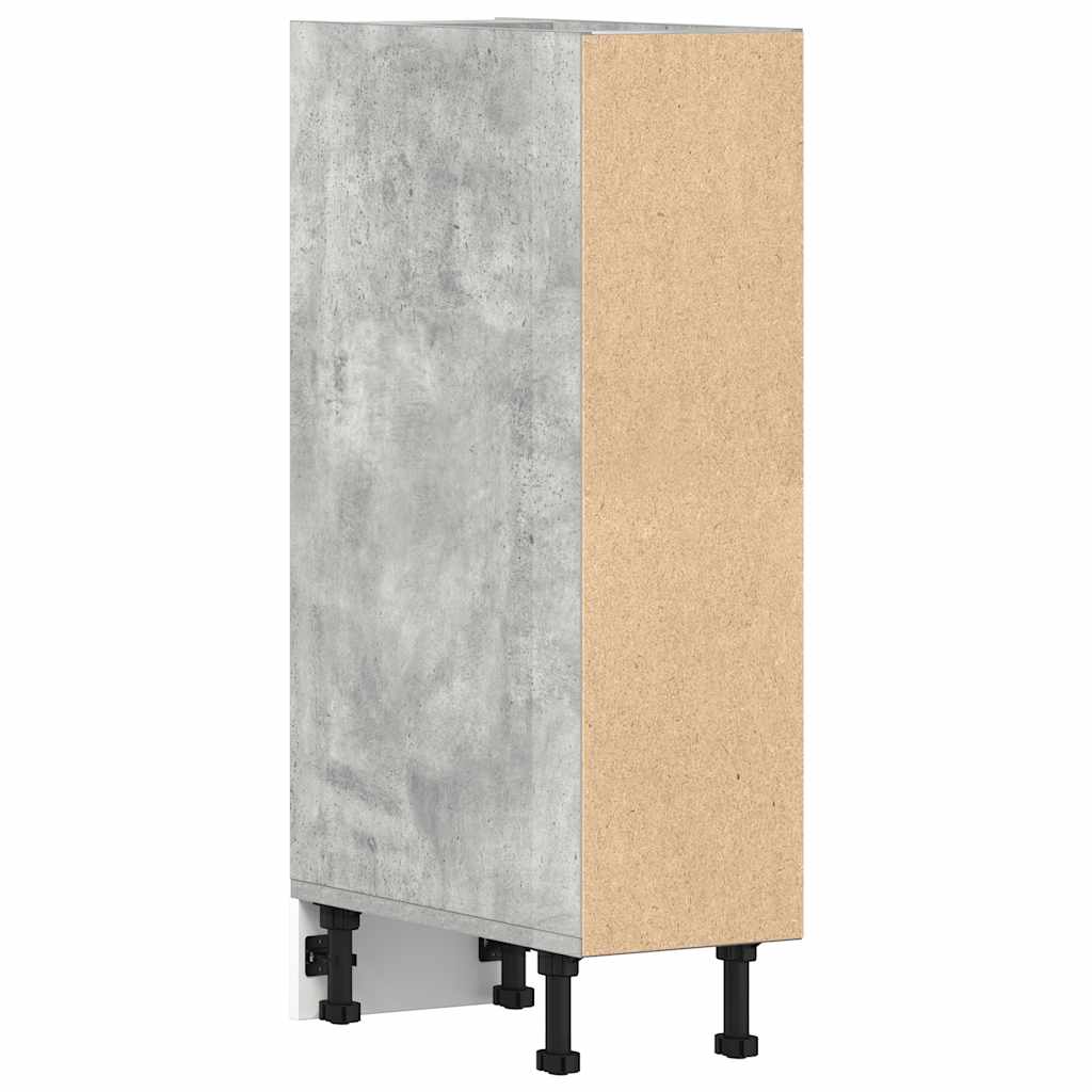 Armário inferior “Riga” 20x44,5x81,5cm cinzento cimento