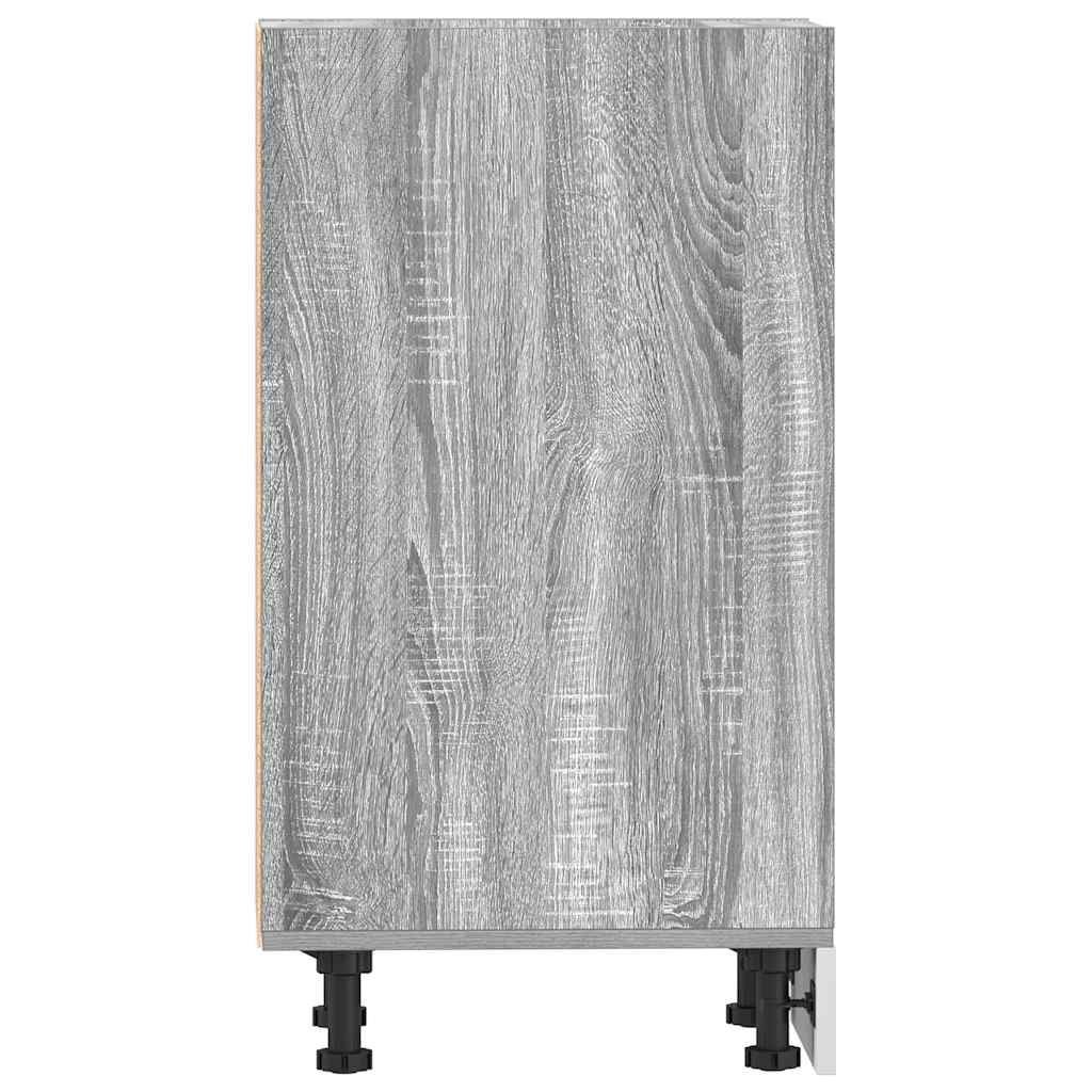 Armário inferior “Riga” 20x44,5x81,5cm cinzento sonoma