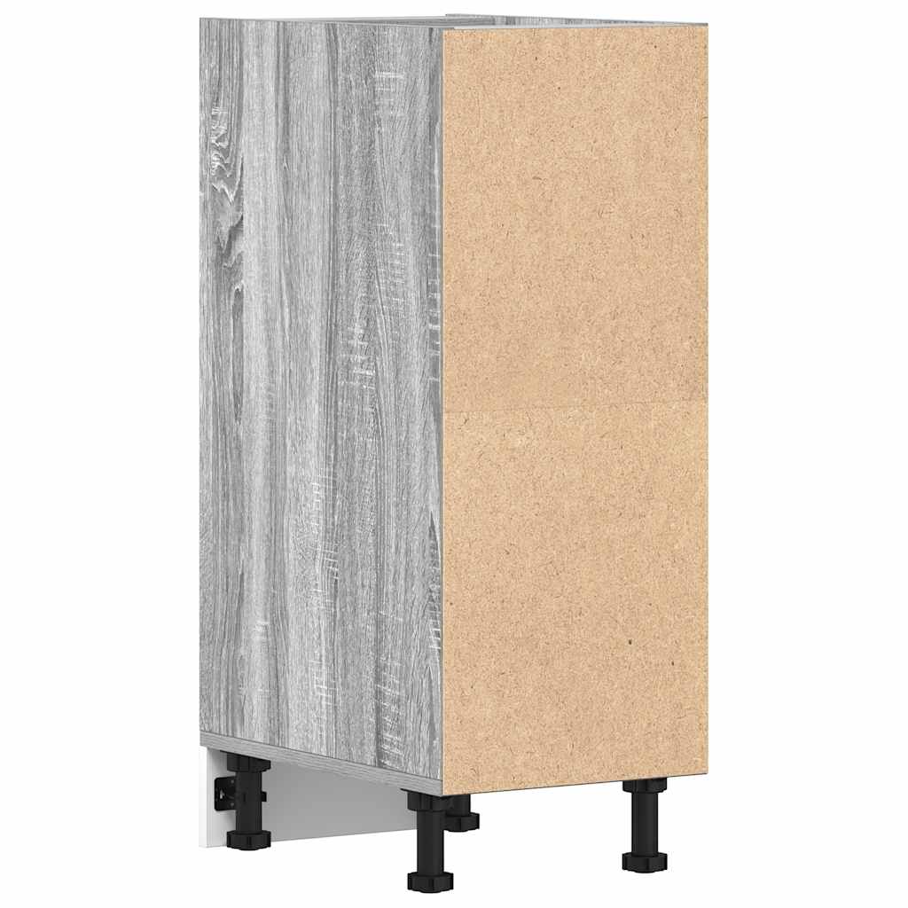 Armário inferior “Riga” 30x44,5x81,5 cm cinzento sonoma