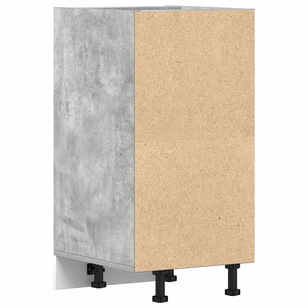 Armário inferior “Riga” 40x44,5x81,5cm cinzento cimento
