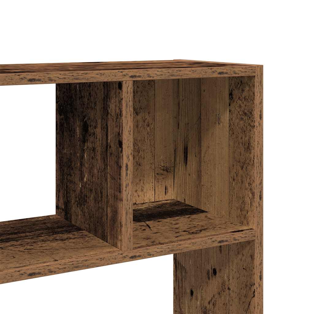 Estante/divisória 105x24x102 cm cor madeira velha